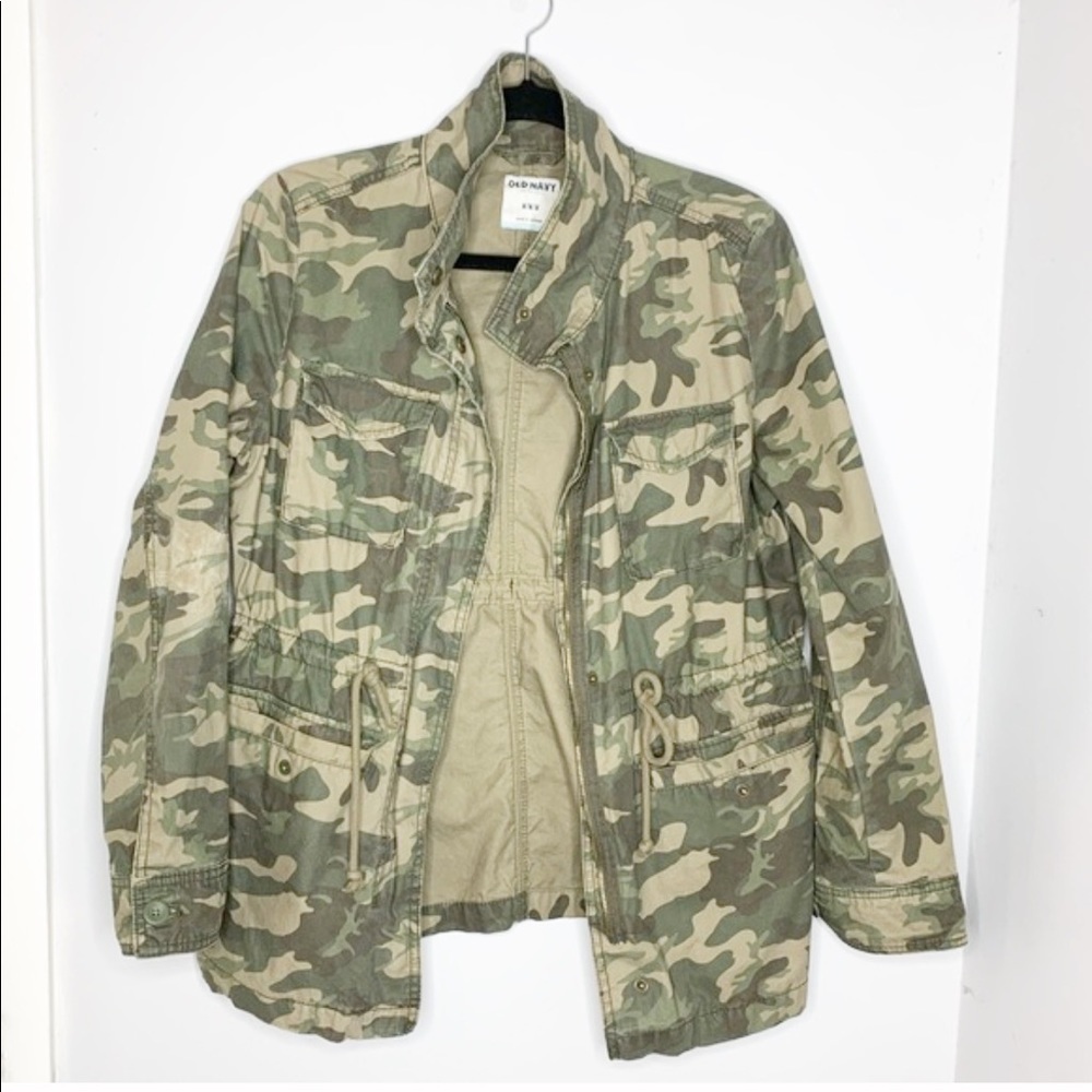Old Navy - Camo Utility Jacket - Medium